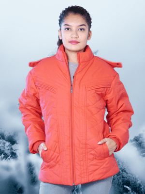 Winter Wear Peach Jacket